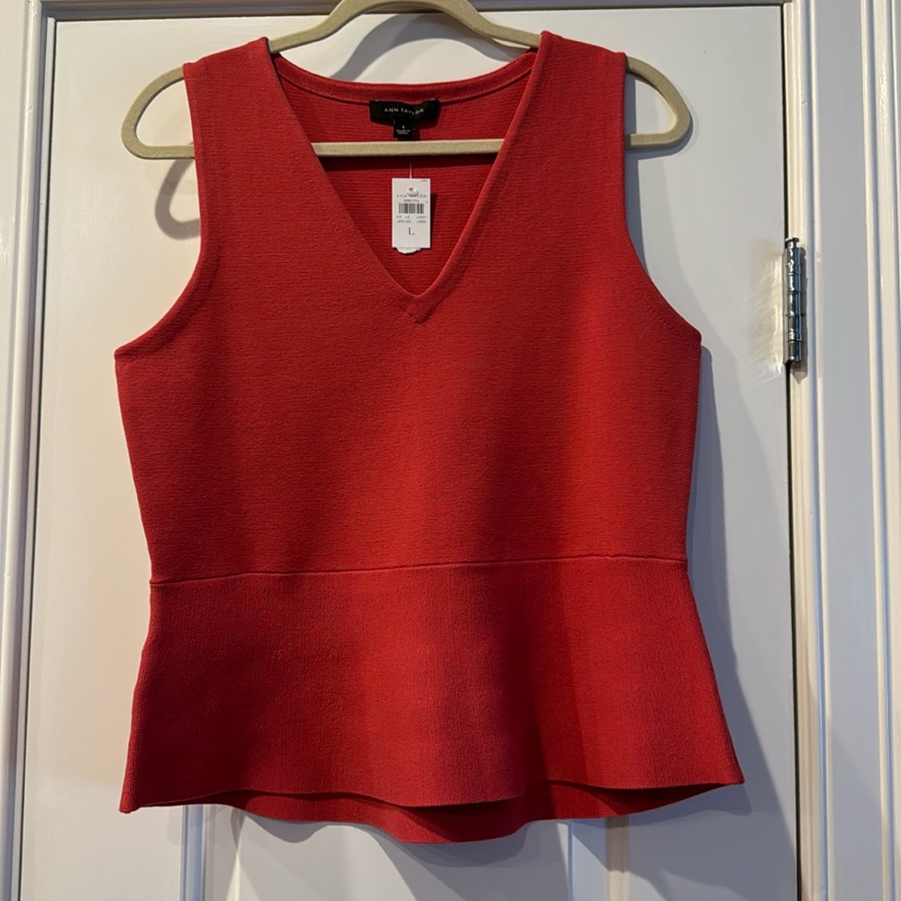 Ann Taylor Peplum Sweater